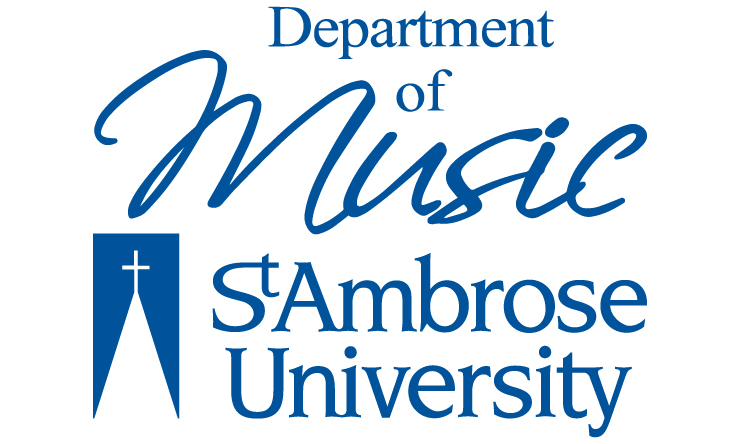 St. Ambrose department of music logo